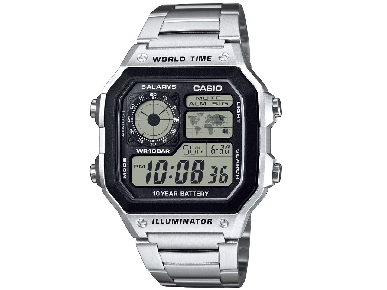 CASIO Collection STANDARD AE-1200WHD-1AJF
