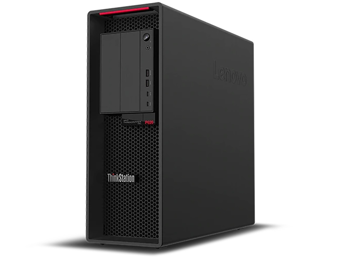 ThinkStation P620 AMD Windows 11 Pro�ERyzen Threadripper PRO 5965WX�E64GB�������[�E2TB HDD+1TB SSD�ENVIDIA RTX A4000���� CG����/��͌������f�� 30E1CTO1WW �̐��i�摜
