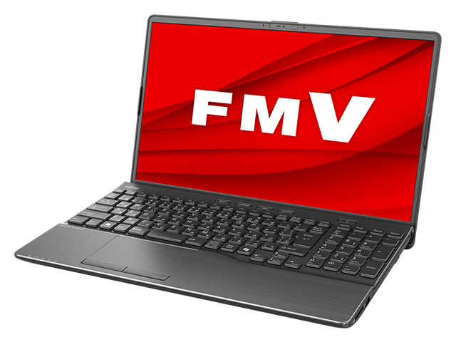 FMV LIFEBOOK AH�V���[�Y WAA/J2 Ryzen 7�E16GB�������ESSD 512GB�EOffice���ڃ��f�� FMVWJ2AA72_KC [�u���C�g�u���b�N] �̐��i�摜