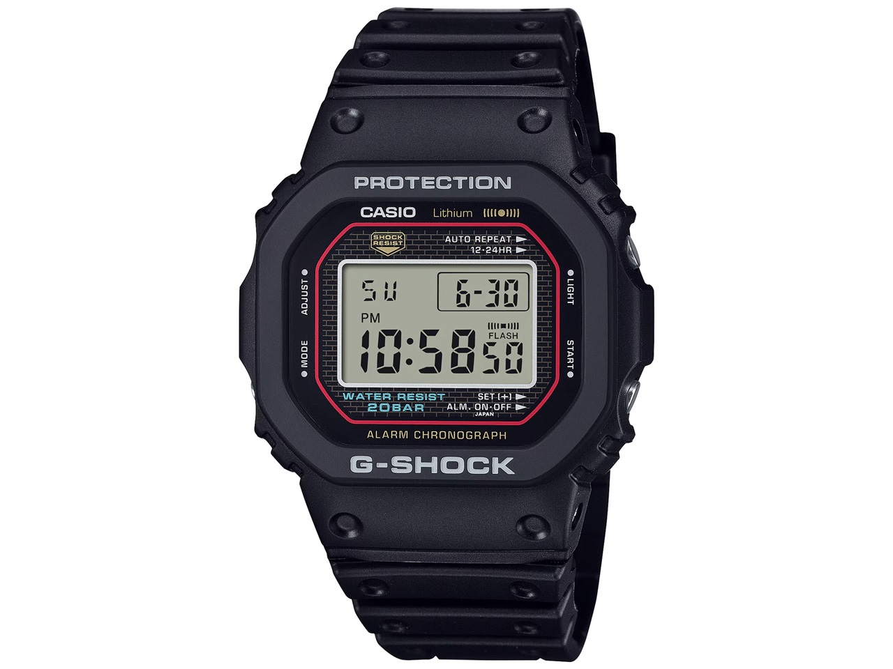 G-SHOCK 初代G-SHOCK 復刻モデル DW-5000R-1AJF