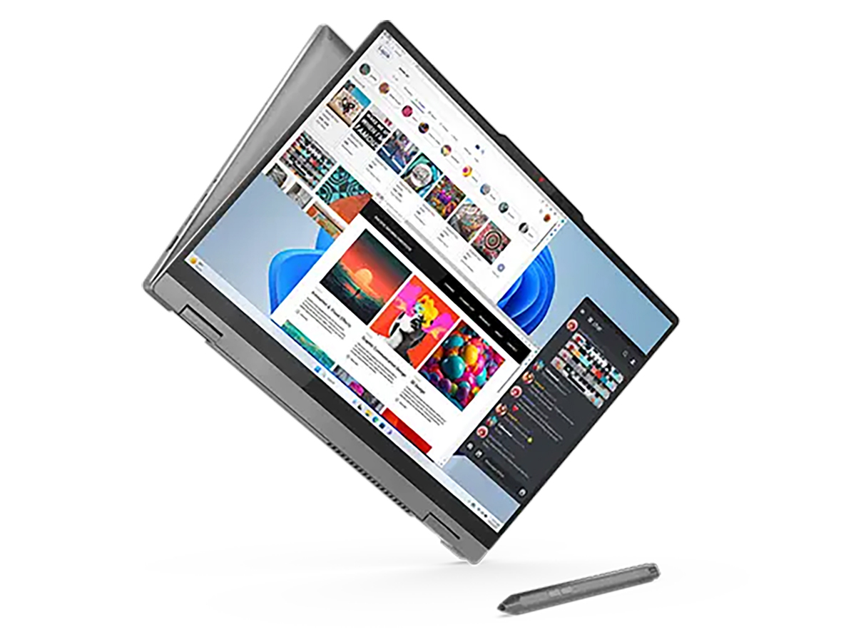 IdeaPad 5i 2-in-1 Gen 9 Core 7 150U�E16GB�������[�E512GB SSD�E16�^WUXGA�t������ �}���`�^�b�`�Ή� �I�t�B�X�t�� 83DU004WJP [���i�O���[]