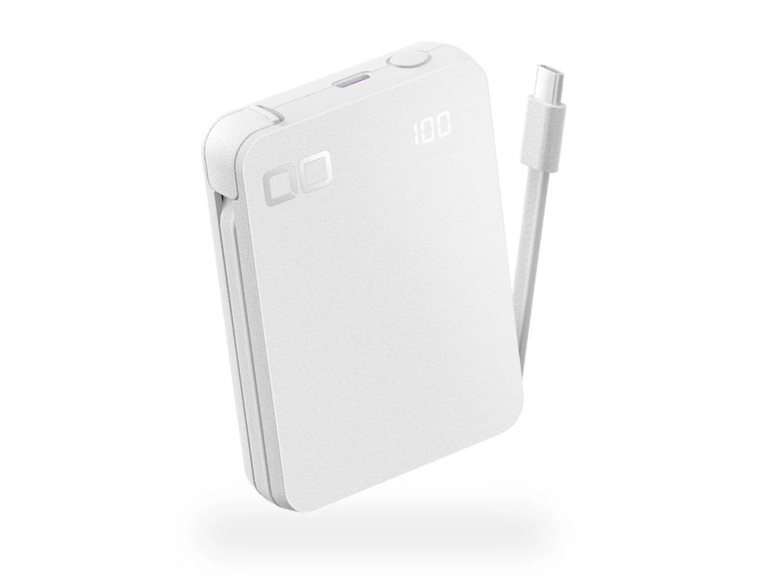 SMARTCOBY Ex SLIM Qi2 & Cable CIO-MB20W2C-5K-EX01 [�z���C�g] �̐��i�摜