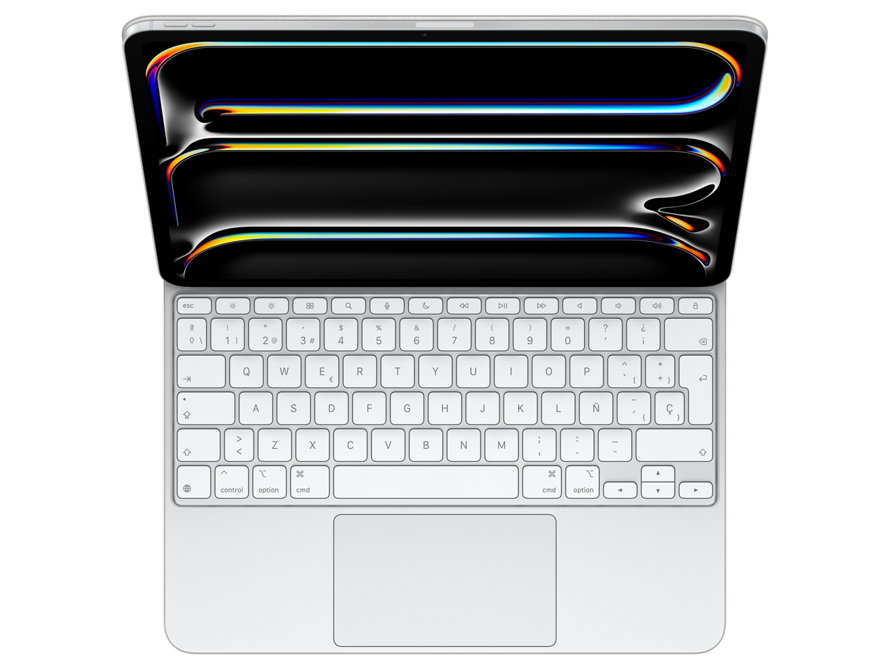 13�C���`iPad Pro(M4)�p Magic Keyboard �X�y�C���� MWR43E/A [�z���C�g] �̐��i�摜