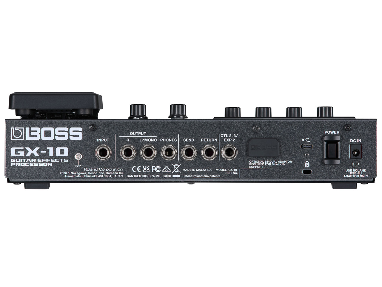 Guitar Effects Processor GX-10