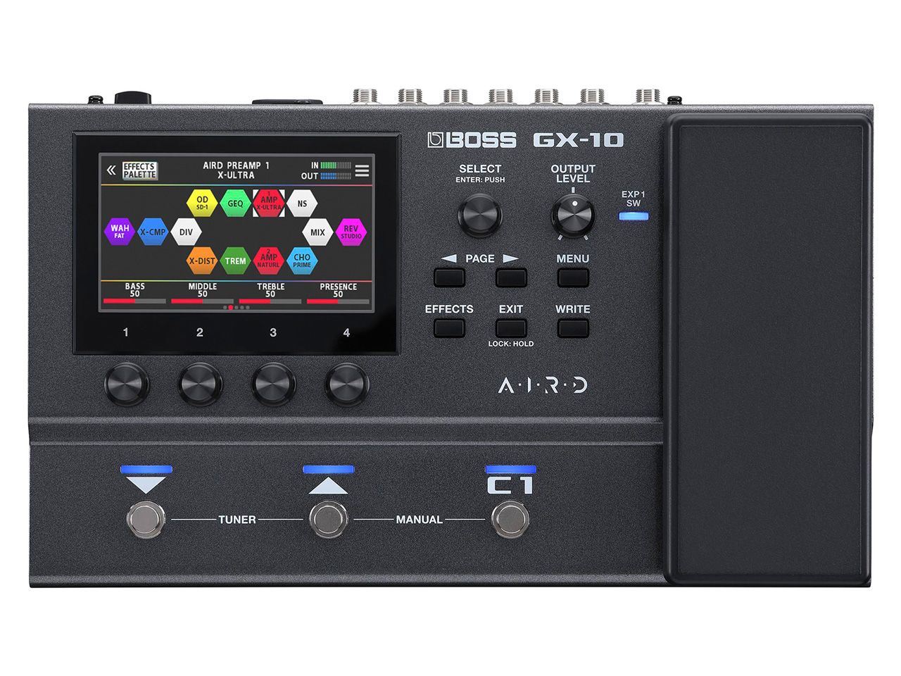 Guitar Effects Processor GX-10 �̐��i�摜