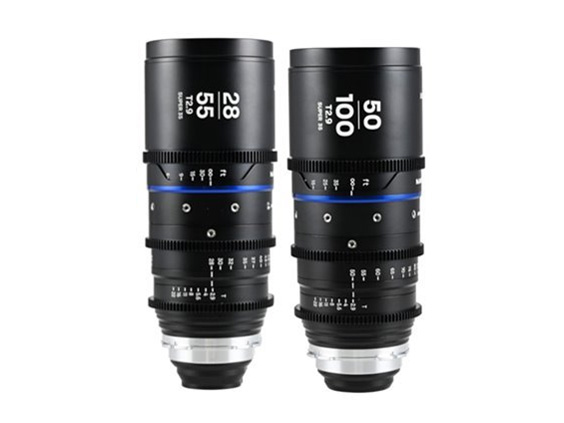 LAOWA Nanomorph Zoom 1.5X S35 2Lens Bundle (28-55mm�E50-100mm) Blue �̐��i�摜