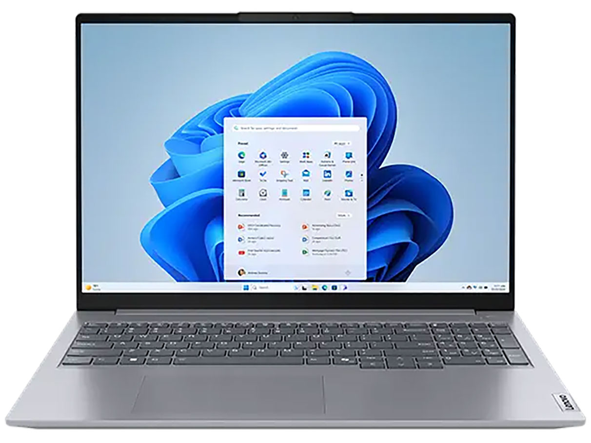 ThinkBook 16 Gen 7 AMD Windows 11 Pro�ERyzen 5 7535HS�E16GB�������[�E512GB SSD�E16�^WUXGA�t������ 21MW005NJP [�A�[�N�e�B�b�N�O���[] �̐��i�摜