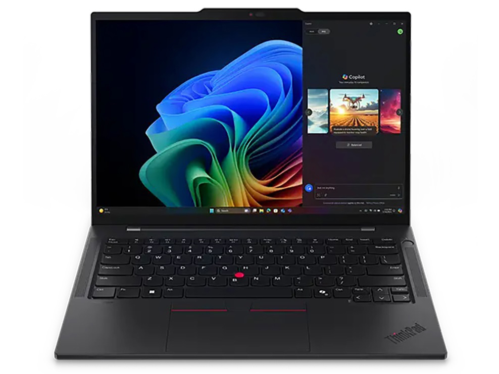 ThinkPad T14s Gen 6 Snapdragon X Elite X1E-78-100�E64GB�������[�E512GB SSD�E14�^WUXGA�t������ 21N1CTO1WW [�u���b�N] �̐��i�摜