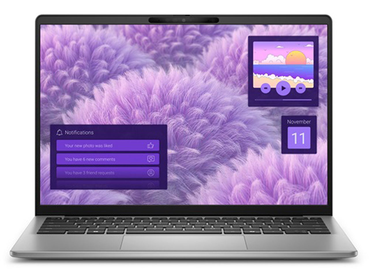 Inspiron 14 Snapdragon X Plus X1P-64-100�E16GB�������E512GB SSD�EWindows 11 Pro���ڃ��f�� [�^�C�^���O���[] �̐��i�摜