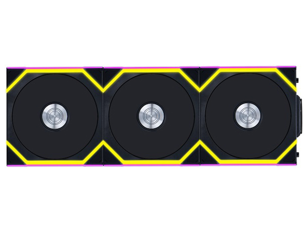 UNI FAN SL WIRELESS 120 BK 3Pack UF-SL120-WLS-3B [�u���b�N] �̐��i�摜