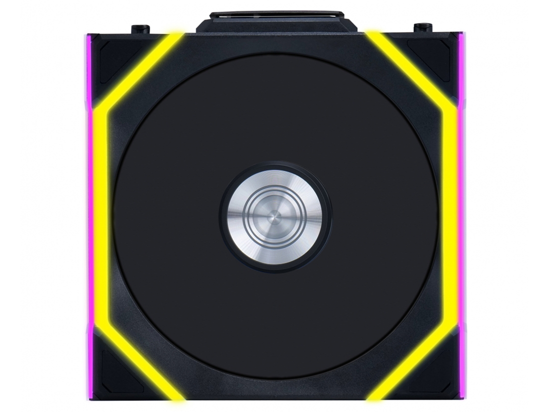 UNI FAN SL WIRELESS 120 REVERSE BLADE BK Single Pack UF-RS-SL120-WLS-1B [�u���b�N] �̐��i�摜