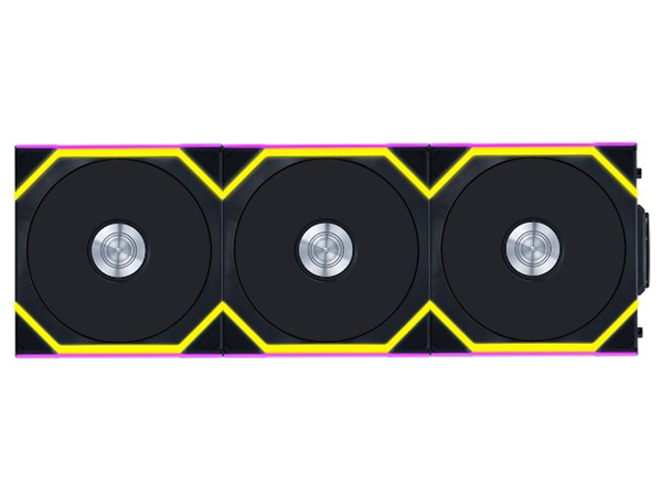 UNI FAN SL WIRELESS 120 REVERSE BLADE BK 3Pack UF-RS-SL120-WLS-3B [�u���b�N] �̐��i�摜