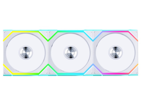 UNI FAN SL WIRELESS 120 REVERSE BLADE WT 3Pack UF-RS-SL120-WLS-3W [�z���C�g] �̐��i�摜