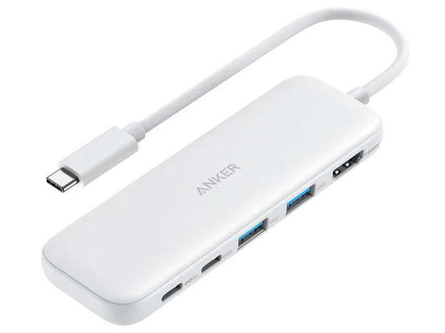 332 USB-C �n�u (5-in-1) A8355021 [�z���C�g] �̐��i�摜