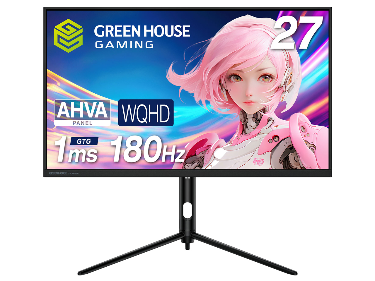 GH-ELCG27WB-BK [27�C���` �u���b�N] �̐��i�摜