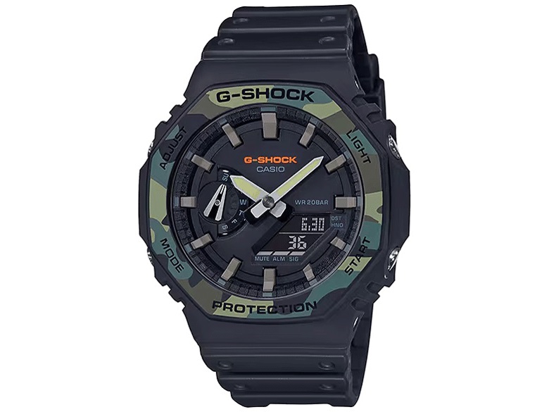 G-SHOCK Utility Color GA-2100SU-1A [�C�O���f��] �̐��i�摜