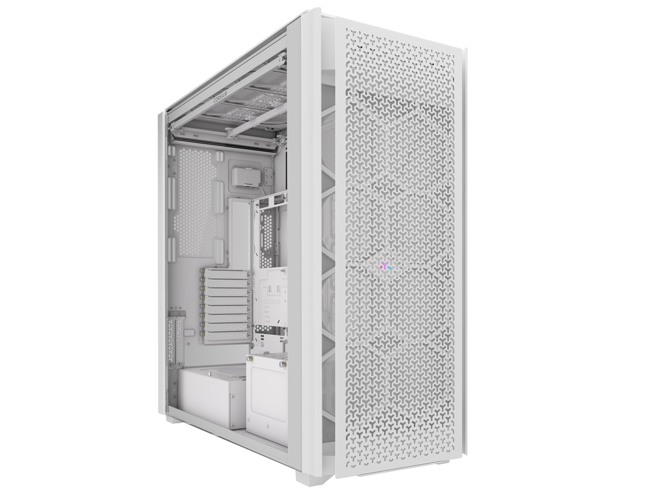 iCUE LINK 9000D RGB AIRFLOW Tempered Glass CC-9011274-WW [�z���C�g] �̐��i�摜