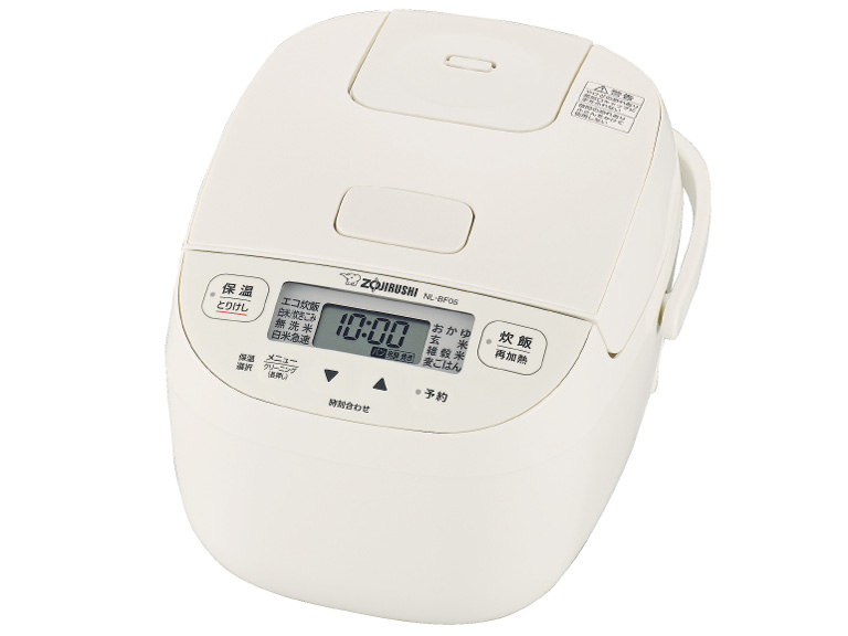 新品 箱破損 象印 炊飯器 3合 ソフトホワイト NL-BF05-WZ 象印 極め炊き NL-BF05-WZ [ソフトホワイト] 価格比較 - 価格.com