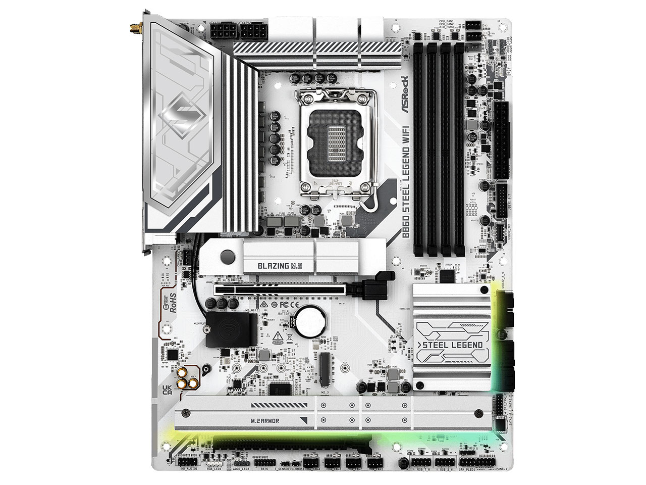 B860 Steel Legend WiFi �̐��i�摜