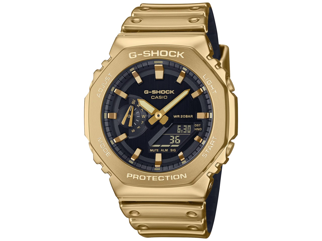 G-SHOCK FINE METALLIC SERIES GM-2100YMG-9AJF