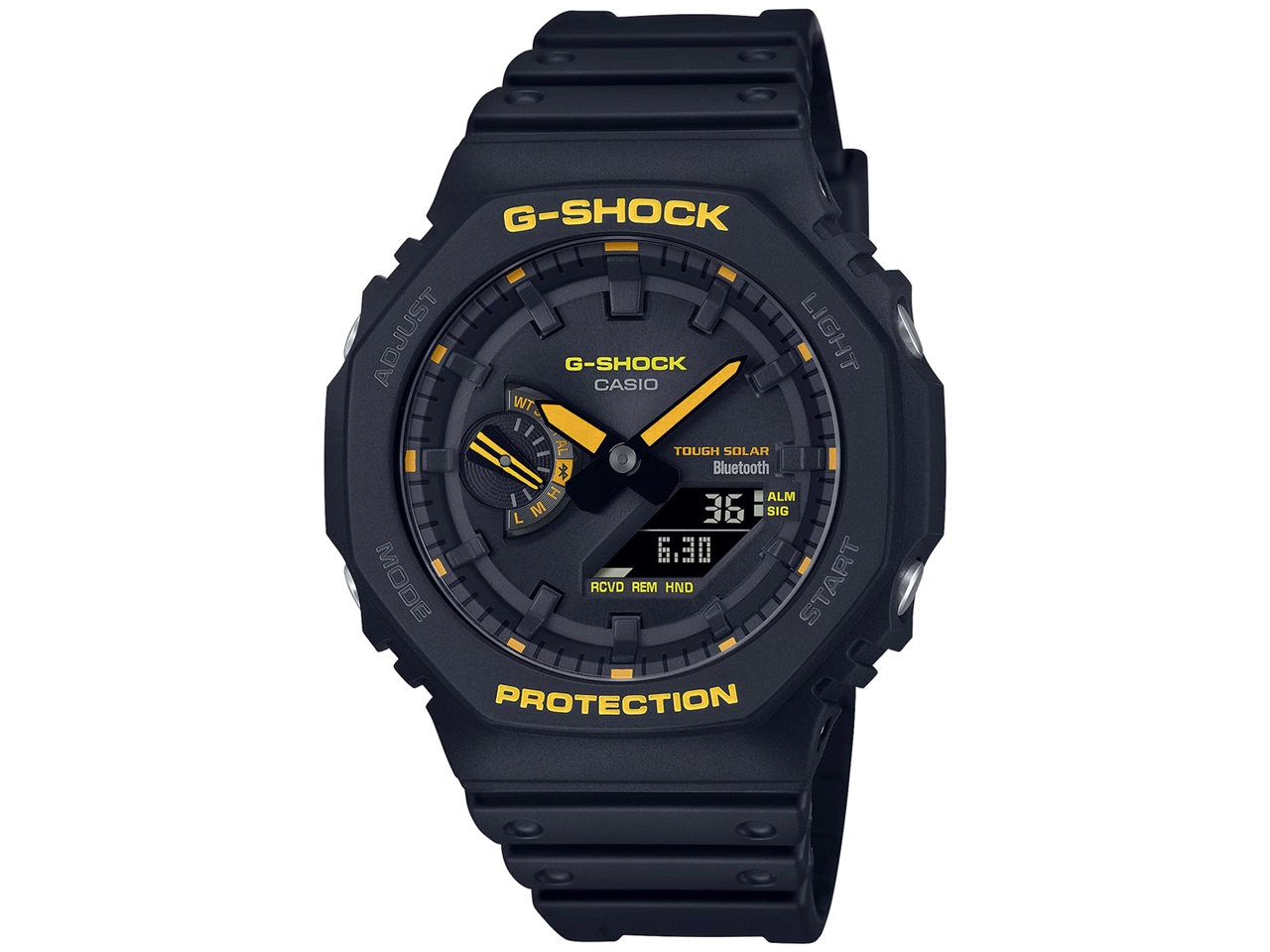 G-SHOCK Caution Yellow�V���[�Y GA-B2100CY-1A [�C�O���f��] �̐��i�摜