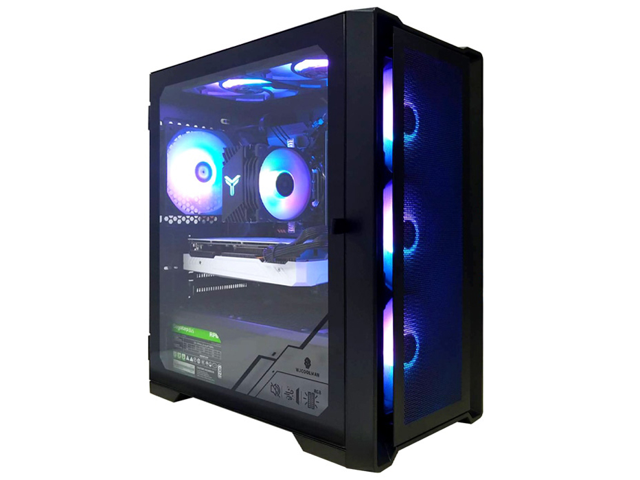 �� BKM Ryzen 7 9800X3D�ERTX 4060Ti�ENVMe M.2 SSD 500GB�E16GB�������EWindows 11 [�u���b�N] �̐��i�摜