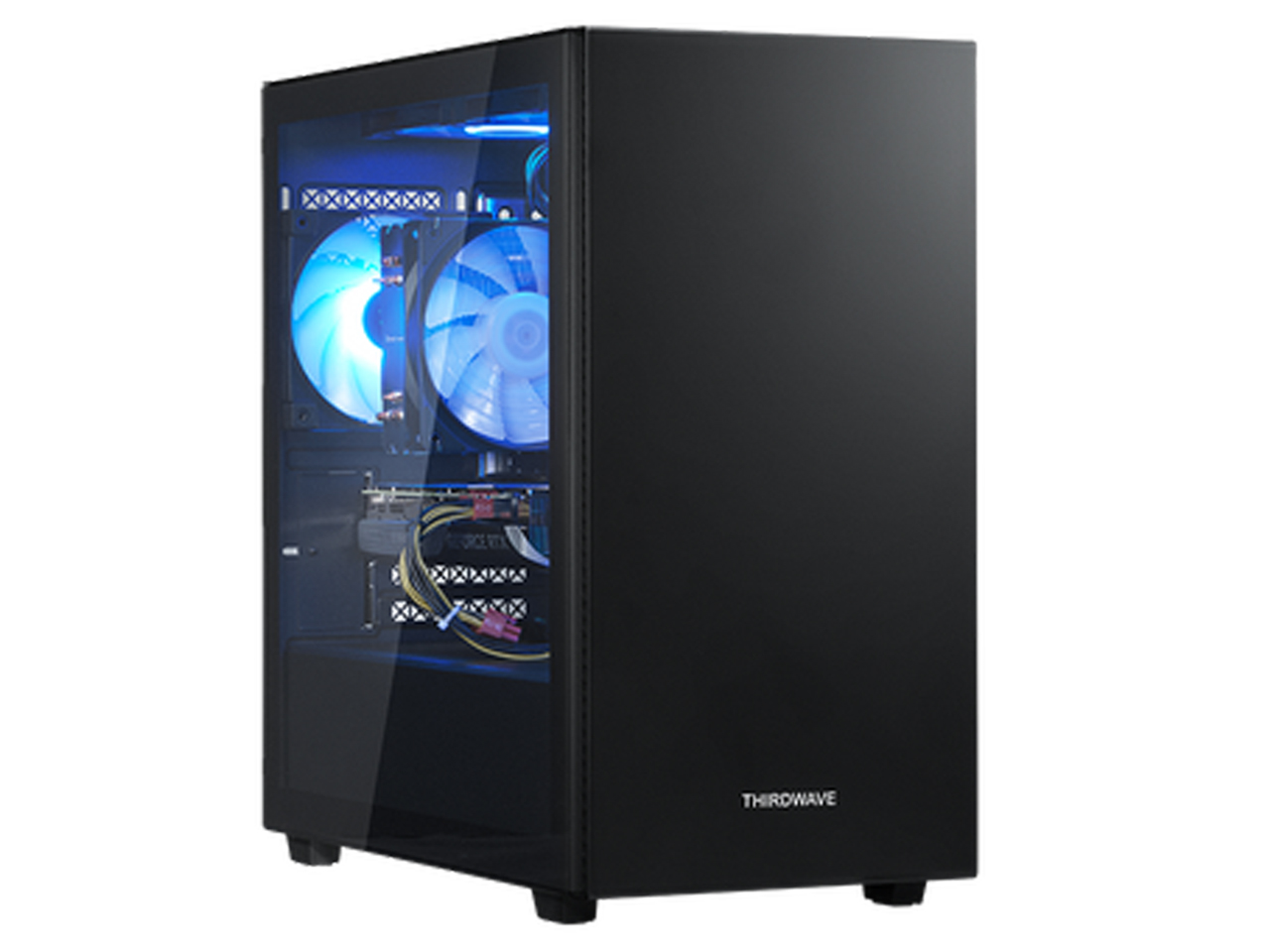 Lightning-G AFS7XB LED�t�@�����ڃ��f�� Ryzen 7 5700X�ERTX 4070 SUPER�E16GB�������E500GB SSD K/15912-11b [�u���b�N] �̐��i�摜