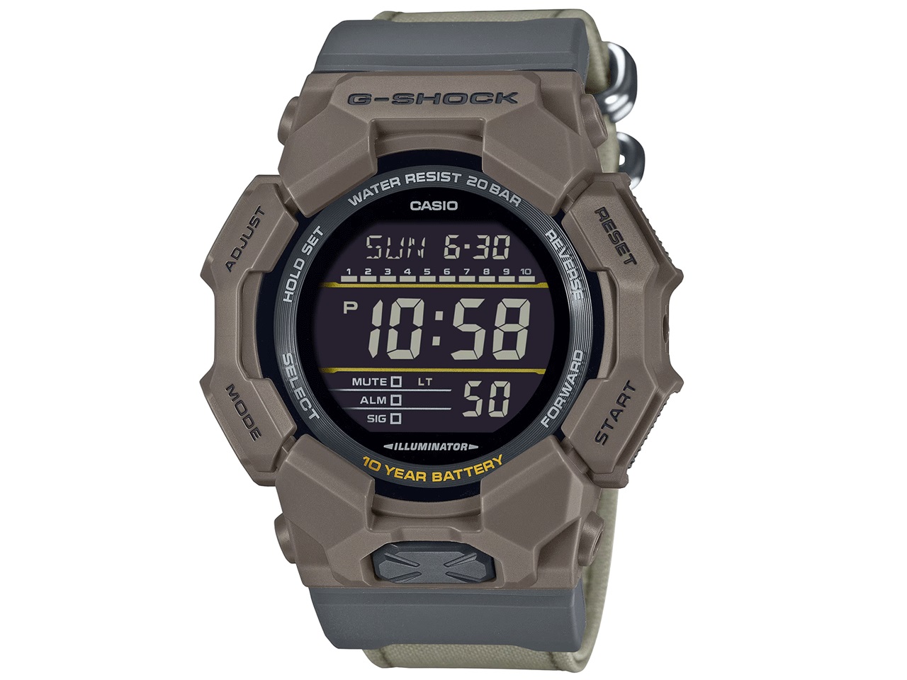 G-SHOCK Big case�V���[�Y GD-010CE-5JF �̐��i�摜