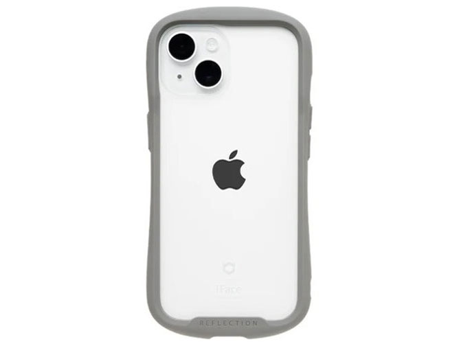 iFace Reflection Frost �����K���X�N���A�P�[�X iPhone 15�p [�O���[] �̐��i�摜