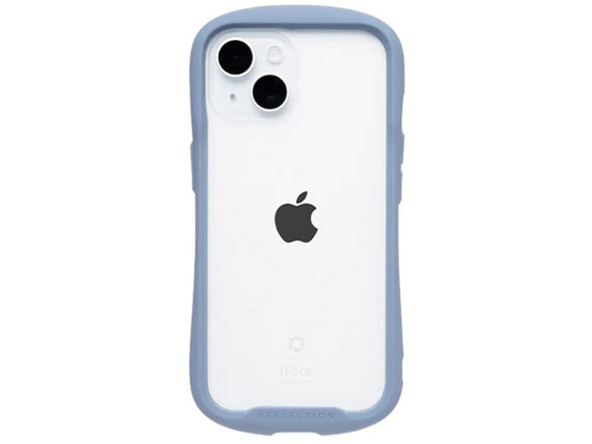 iFace Reflection Frost �����K���X�N���A�P�[�X iPhone 15�p [�y�[���u���[] �̐��i�摜