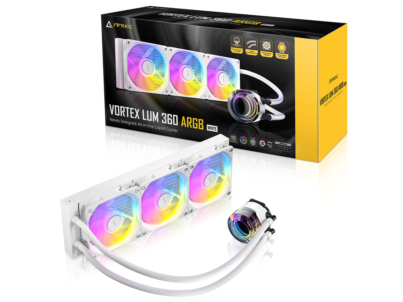 Vortex Lum 360 ARGB White
