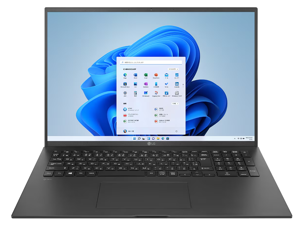 LG gram 17Z90RU-GA55J [�I�u�V�f�B�A���u���b�N] �̐��i�摜