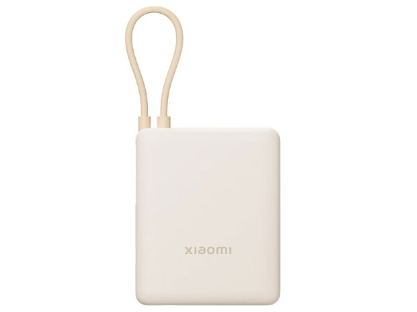 Xiaomi 33W Power Bank 10000mAh (Integrated Cable) PB1033MI [�^��] �̐��i�摜