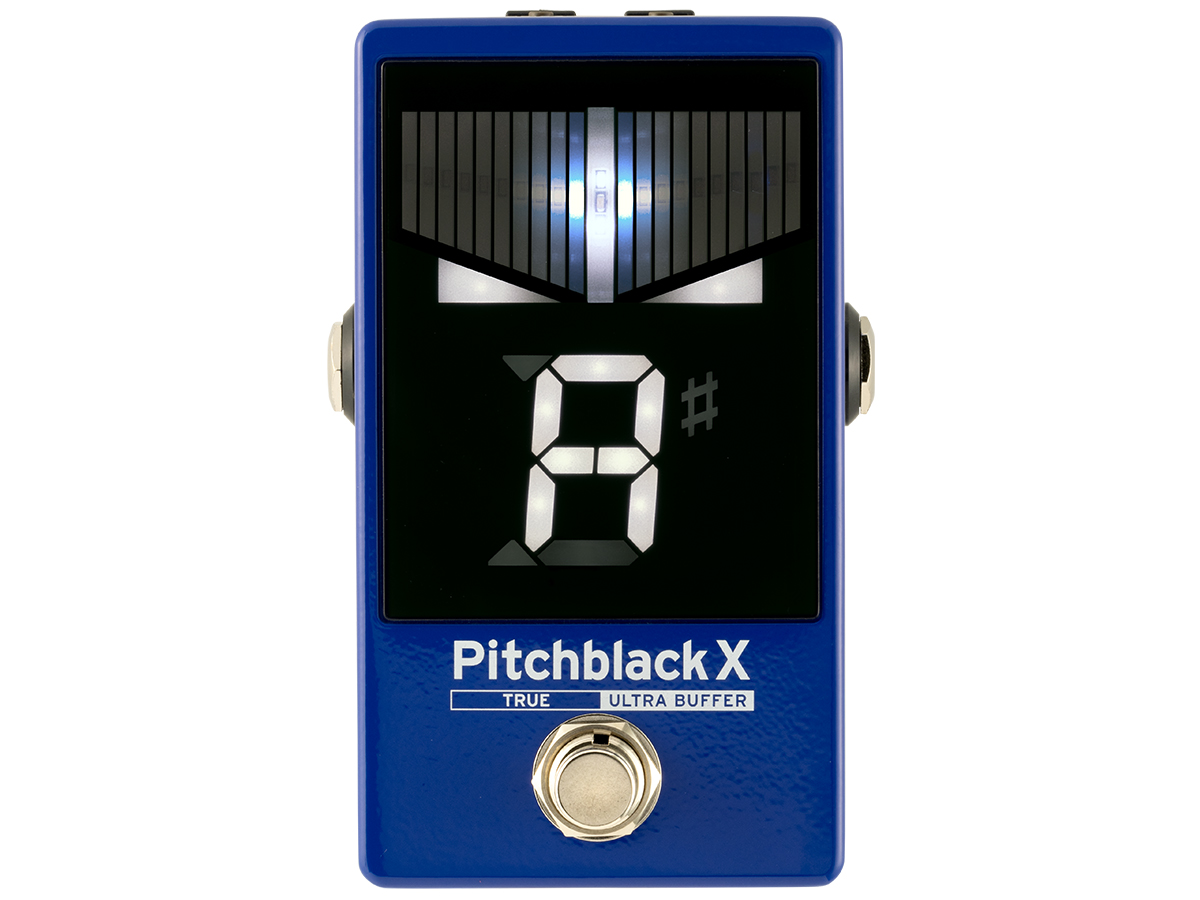 CHROMATIC PEDAL TUNER Pitchblack X BL [�u���[] �̐��i�摜