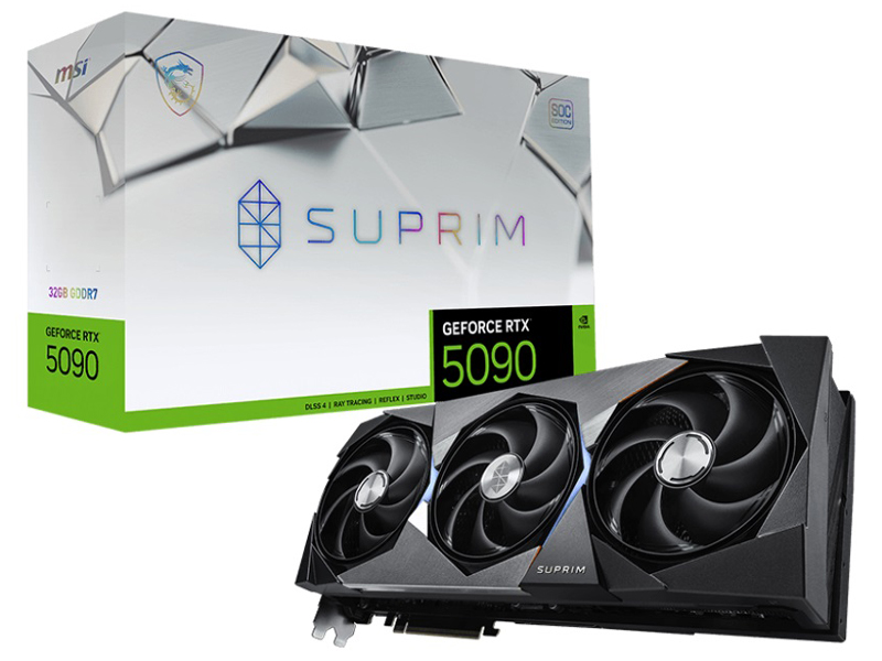 GeForce RTX 5090 32G SUPRIM SOC [PCIExp 32GB] �̐��i�摜