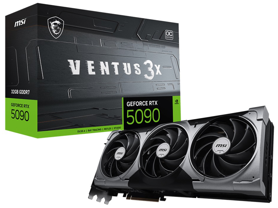 GeForce RTX 5090 32G VENTUS 3X OC [PCIExp 32GB] �̐��i�摜
