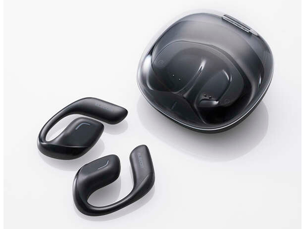 ELECOM - ELECOM　オープンイヤー型ワイヤレスヘッドホン　LBT-OWS01GY　ウォームグレー オープンイヤー型ワイヤレスヘッドホン | エレコムダイレクト