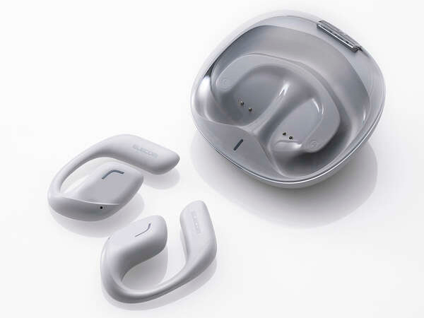 ELECOM - ELECOM　オープンイヤー型ワイヤレスヘッドホン　LBT-OWS01GY　ウォームグレー エレコム LBT-OWS01GY [ウォームグレー] 価格比較 - 価格.com