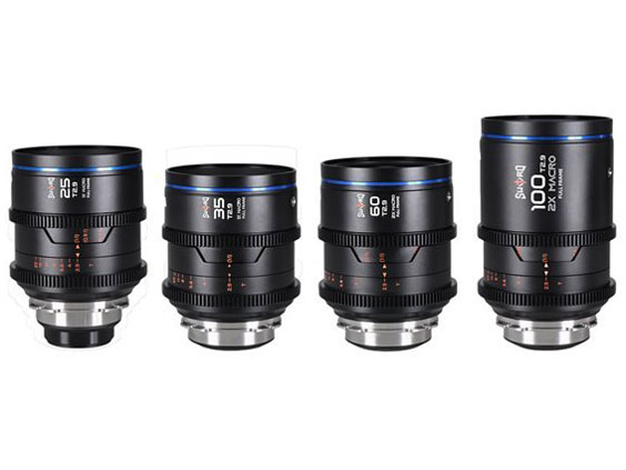 LAOWA Sword 4 Lens Bundle (25mm�E35mm�E60mm�E100mm) �̐��i�摜