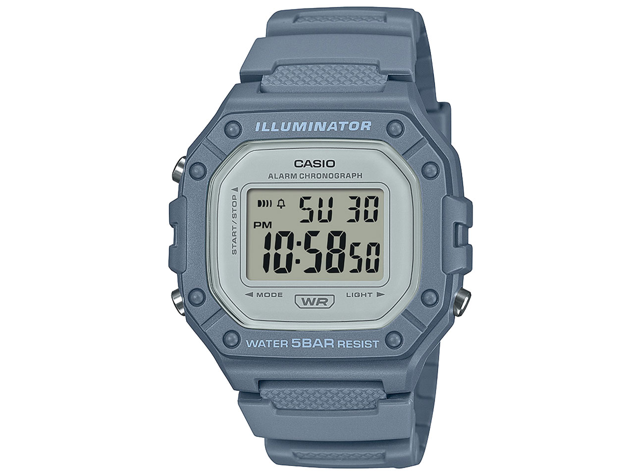 CASIO Collection STANDARD W-218HC-2AJF