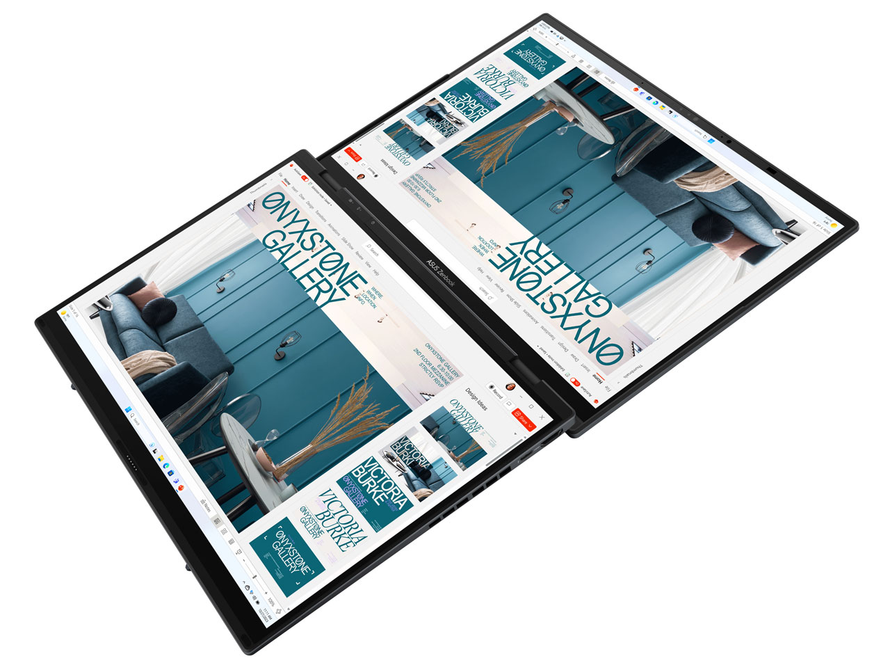 Zenbook DUO UX8406CA UX8406CA-U9321W [�C���N�E�F���O���[]