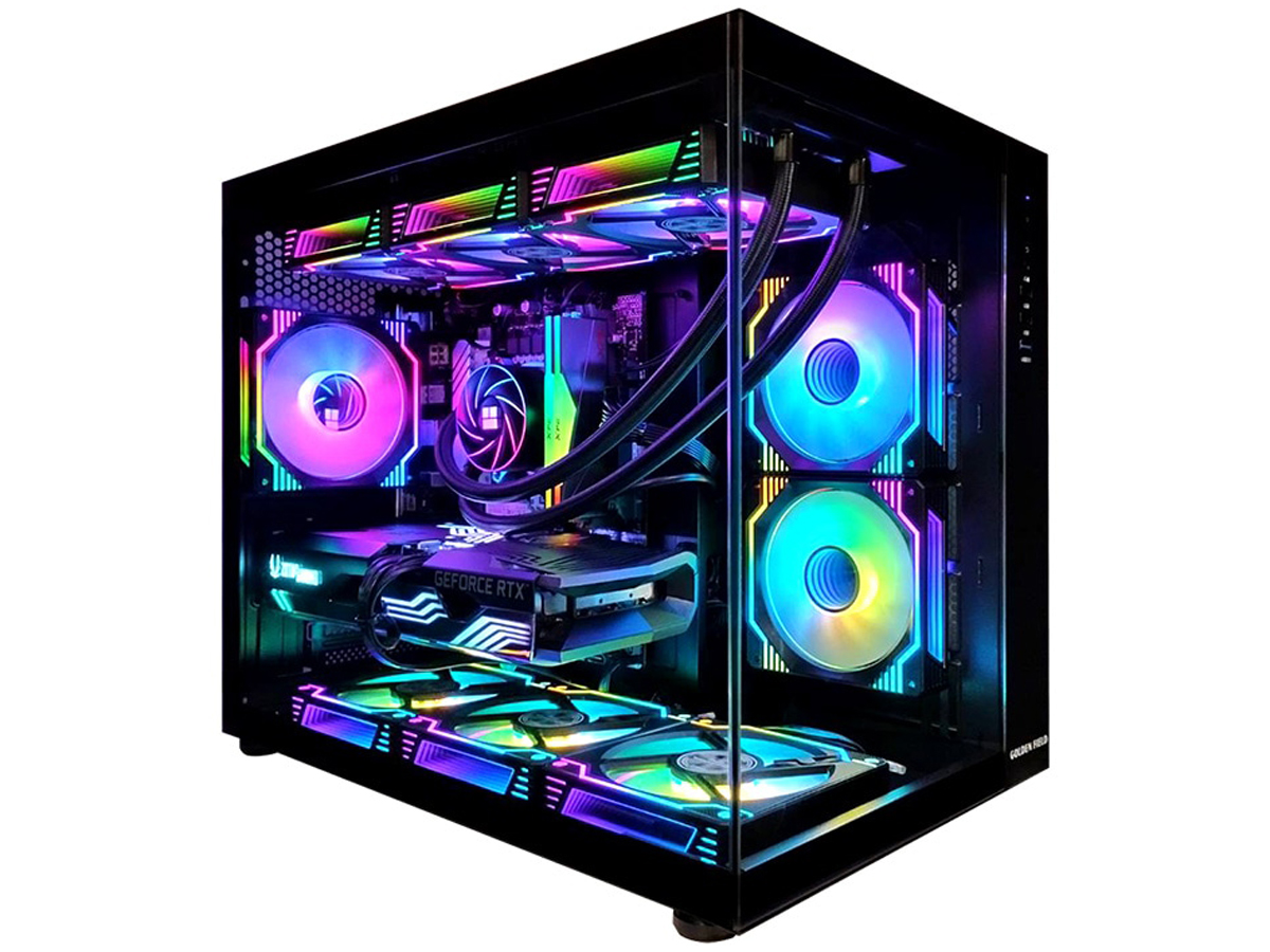 �� �C�i�[ GMQ360 Ryzen 7 5700X�ERTX 4060Ti�ENVMe M.2 SSD 500GB�E16GB�������ECPU����t�@���EWindows 11 [�u���b�N] �̐��i�摜