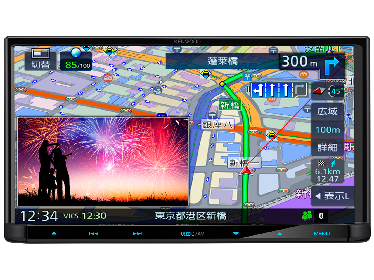 彩速ナビ MDR-L612