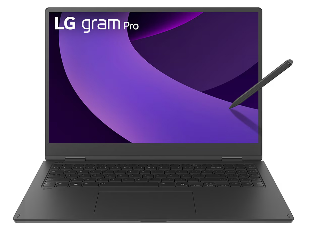 LG gram Pro 2in1 16T90TP-GA75J [�I�u�V�f�B�A���u���b�N] �̐��i�摜