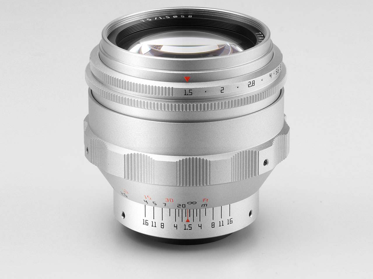 TTArtisan 75mm f/1.5 M42 [シルバー]