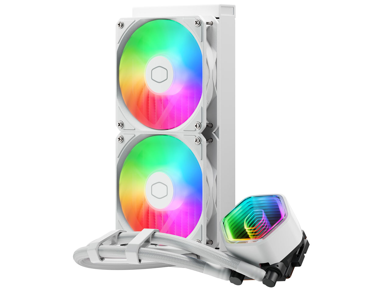 MasterLiquid 240 Core II White MLW-D24M-A18PA-RW [�z���C�g]