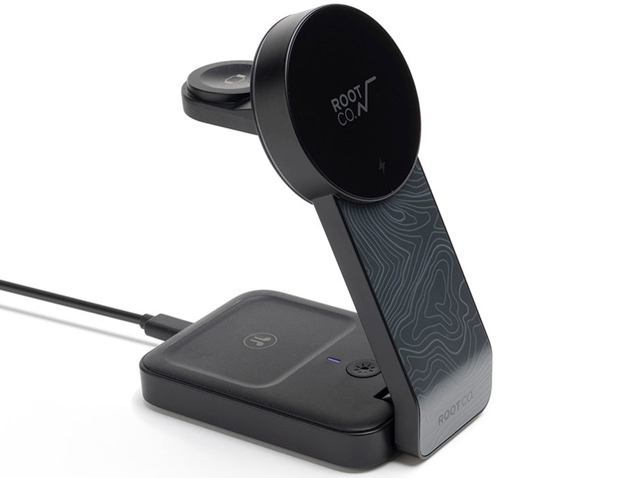 PLAY EZ Fold - 3 in 1 Mag Safe Charging Station PEMC-435768 [�u���b�N] �̐��i�摜