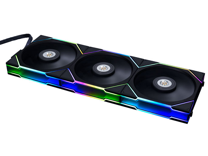 UNI FAN TL 120 WIRELESS BK 3Pack UF-TL120-WLS-3B [�u���b�N] �̐��i�摜