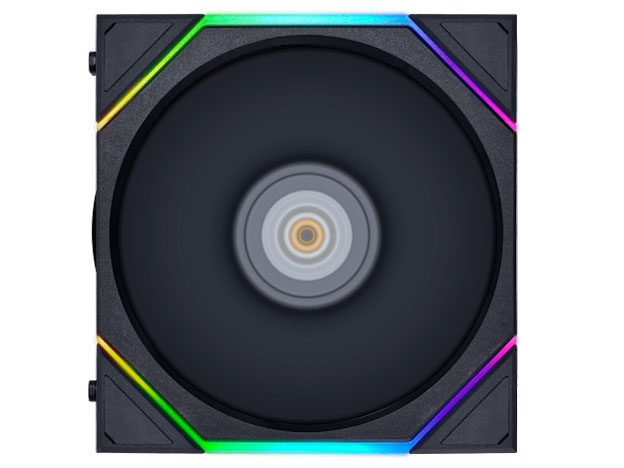 UNI FAN TL 120 REVERSE BLADE WIRELESS BK Single Pack UF-RS-TL120-WLS-1B [�u���b�N] �̐��i�摜