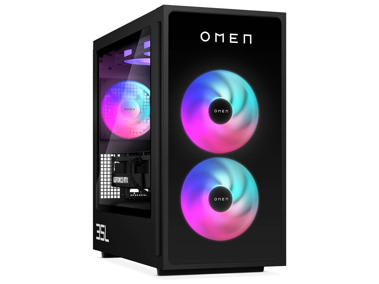 OMEN by HP 35L Gaming Desktop GT16-0034jp �n�C�p�t�H�[�}���X�G�N�X�g�����f��v2 [�u���b�N] �̐��i�摜